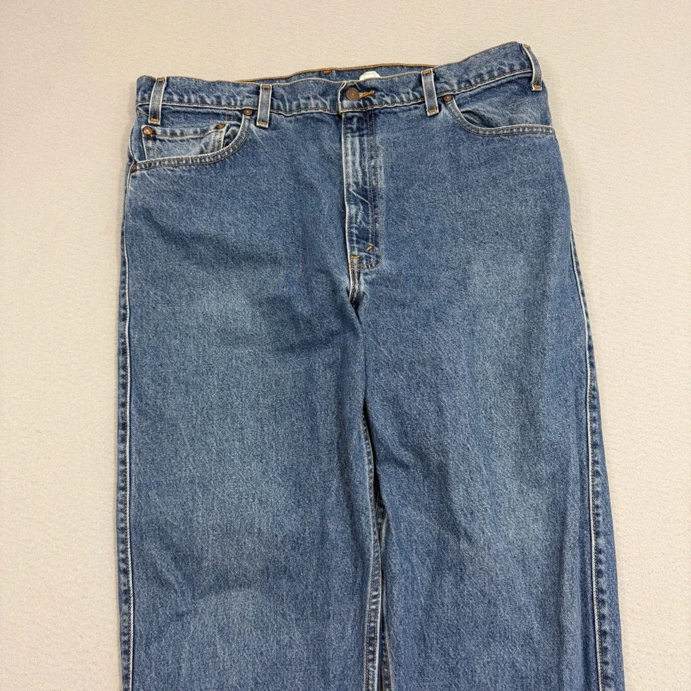 Vintage Levis 540 Jeans 38x30 Blue Relaxed Fit 90s Brown Tab 1998 Denim 540-0391